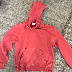 Red Hooded Sweatshirt